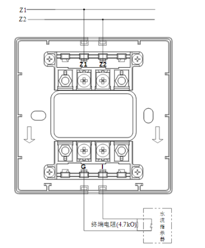 宁夏宁夏海湾消防GST-LD-8300B输入模块常开无源触点接线图
