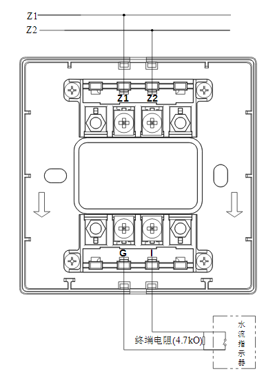 宁夏宁夏海湾消防GST-LD-8300B输入模块常开无源触点接线图