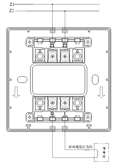 宁夏宁夏海湾消防GST-LD-8300B输入模块常闭无源触点接线图
